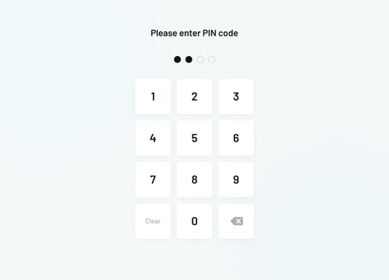 how to enter enter pin code - cropped 